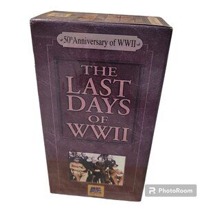 The Last Days of WWII VHS Box Set A&E Home Video History Channel World War VTG